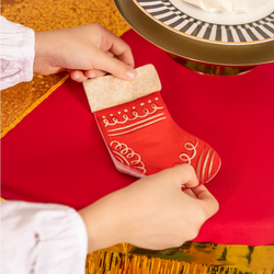 Serwetki Świąteczne SKARPETKI 20,6x33cm 10szt.