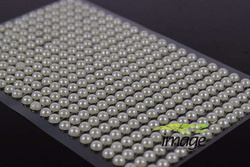 Perełki przyklejane do dekoracji 5mm, 1 op.