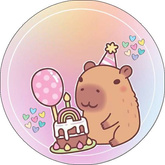 Opłatek tortowy 29 cm, Kapibara 1 szt.