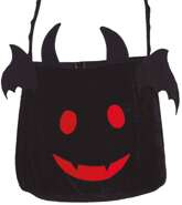 KOSZYCZEK Siatka na Cukierki Słodycze NIETOPERZ