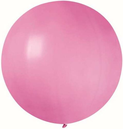 Balon G220 pastel kula 0,75m - różowa 06