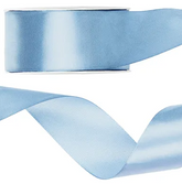 Tasiemka satynowa, j.mglisty niebieski, 25mm/25m