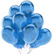 Balony krystaliczne 10 cali, niebieskie, 100 szt.