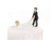 Figurka na tort Para Młoda, 13 cm, 1 szt.