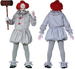 Strój Kostium Szary KLAUN Clown Halloween L