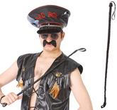 Pejcz Bicz Czarny Sztuczna Skóra Bat 60cm