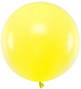 Balon okrągły 60 cm, Pastel Lemon Zest