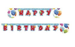 Baner Girlanda Sparkling Balloons 1 szt.