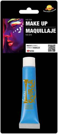 Farba Farbka do Malowania Twarzy Neonowa NIEBIESKA