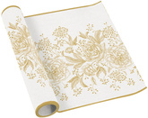 Bieżnik Flizelinowy Biały ZŁOTE PIWONIE 40x500cm