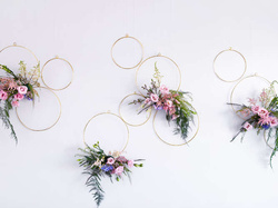 Metalowe zawieszki dekoracyjne Koła, mix, 2 szt.