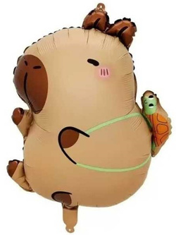 Balon Foliowy KAPIBARA Podróżnik 51x63,5cm