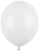 Balony St. 12cm (5") Pastel Białe, 1szt.