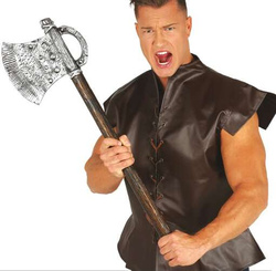Topór Siekiera Broń Śmierć Kat Axe Halloween 80cm