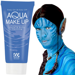 Farbka Wodna do Malowania Ciała NIEBIESKA 30ml