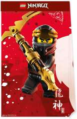 Torby Papierowe na Prezenty Lego Ninjago 4szt.