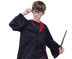 Kostium Strój Czarodziej Magik Uczeń 130/140cm