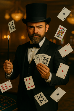 Elegancki Czarny CYLINDER Kapelusz Lincoln