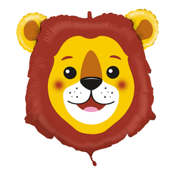 Balon foliowy Głowa Lwa 29" 74 cm, 1 szt.