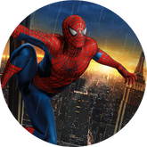 Opłatek tortowy 14 cm, Spiderman 1 szt.