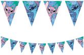 Baner Girlanda Flagi STITCH & ANGEL Urodziny 230cm