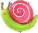 Balon foliowy Ślimak, 60x48 cm