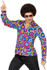 Koszula DISCO Kolorowe Kółka Lata 70 80, XXXL