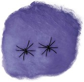 Sztuczna Pajęczyna FIOLETOWA + 4 Pająki 60g
