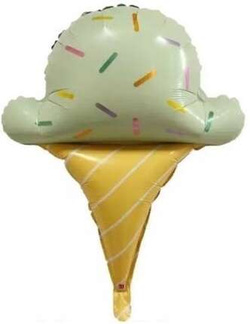 Balon foliowy Lód z Posypką 90x70 cm 1 szt.