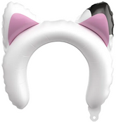 Balon Foliowy Kocie Uszy Gabi, 21,5x21 cm, 6szt.