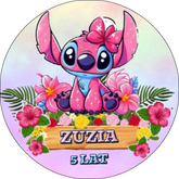 Zestaw Tortowy, Opłatek 20cm, Figurki, Stich