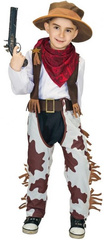Kostium Strój Kowboj Szeryf Western 110/120 cm