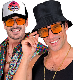 Okulary Przeciwsłoneczne POMARAŃCZOWE Disco