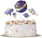 Dekoracja tortu - Galaxy 5 szt.