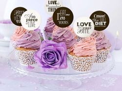 Karteczki na piku Sweet Love, mix, 9,2cm,1szt.