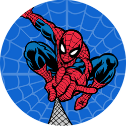 Opłatek tortowy 14 cm, Spiderman 1 szt.