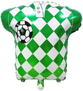 Balon Foliowy KOSZULKA PIŁKARSKA Euro Mecz 49x54cm