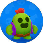 Opłatek tortowy 29 cm, Brawl Stars 1 szt.