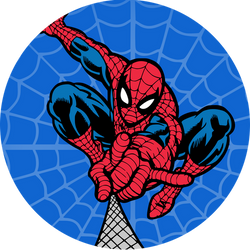 Opłatek tortowy 29 cm, Spiderman 1 szt.