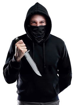 Nóż Ostrze Broń Mordercy Ninja Nożownik 40cm