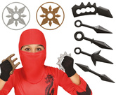 Zestaw Akcesoria Broń NINJA Wojownik 10el.
