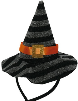 Opaska Tiara Diadem KAPELUSZ CZAROWNICY Halloween