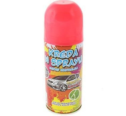 Kreda w sprayu, czerwona, 125ml, 1 szt.
