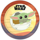 Talerzyki Star Wars Mandalorian Baby Yoda 23cm 8sz