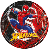 Talerzyki Papierowe SPIDERMAN Marvel 23cm 8szt.