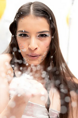 Brokat do twarzy i ciała, 3g, holograficzny