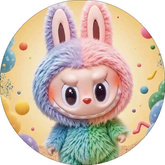 Opłatek tortowy 29 cm, Labubu 1 szt.