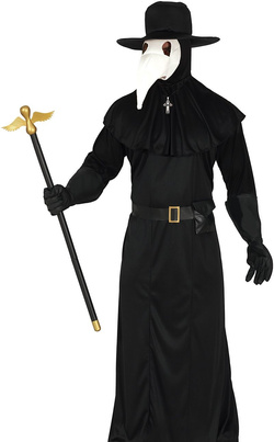 Strój Kostium Dawny Doktor Plagi Halloween Bal, L