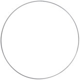 Koło metalowe 50 cm , srebrne, 1 szt.