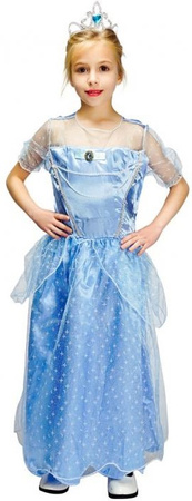 Kostium Strój Lodowa Księżnicza Bal 110/120 cm